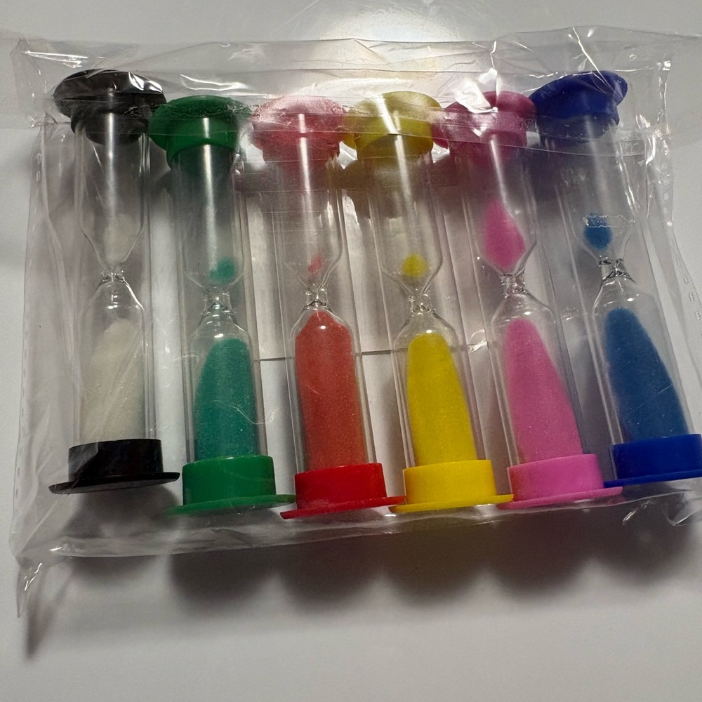 Colorful Sand Timer Set for Parties
